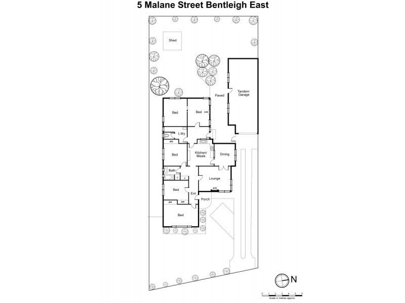 5 Malane Street, Bentleigh East VIC 3165 Floorplan