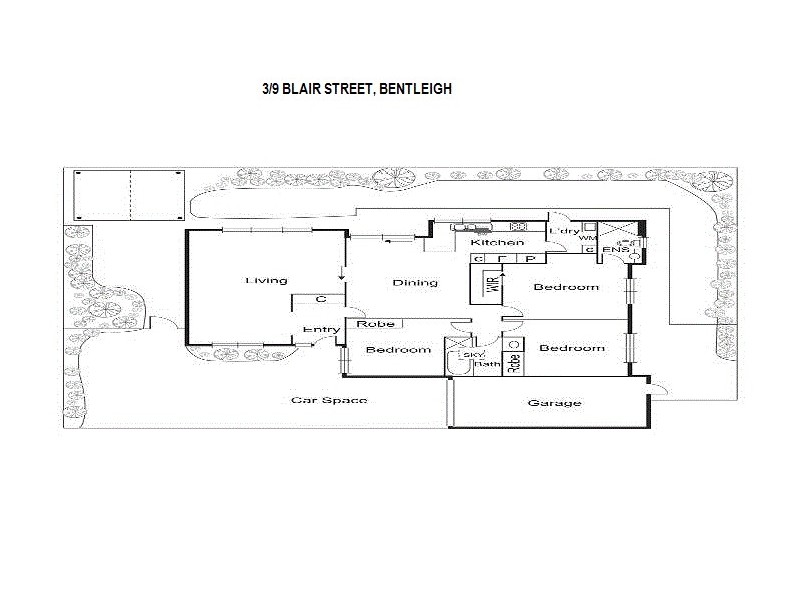 3/9 Blair Street, Bentleigh VIC 3204 Floorplan