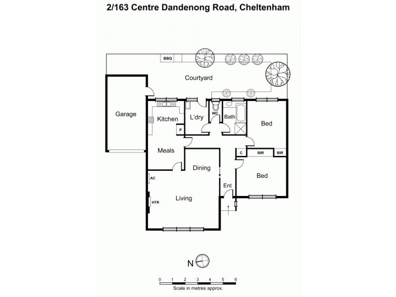 2/163 Centre Dandenong Road, Cheltenham VIC 3192 Floorplan