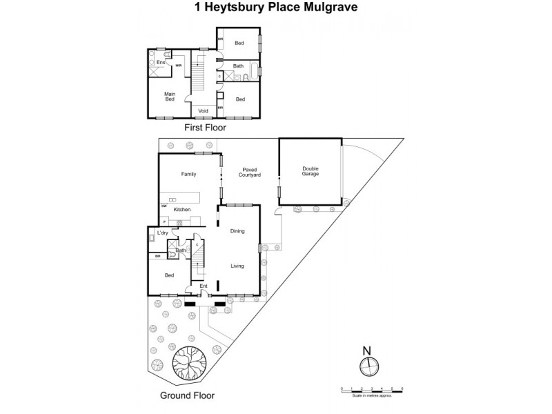 1 Heytesbury Place, Mulgrave VIC 3170 Floorplan