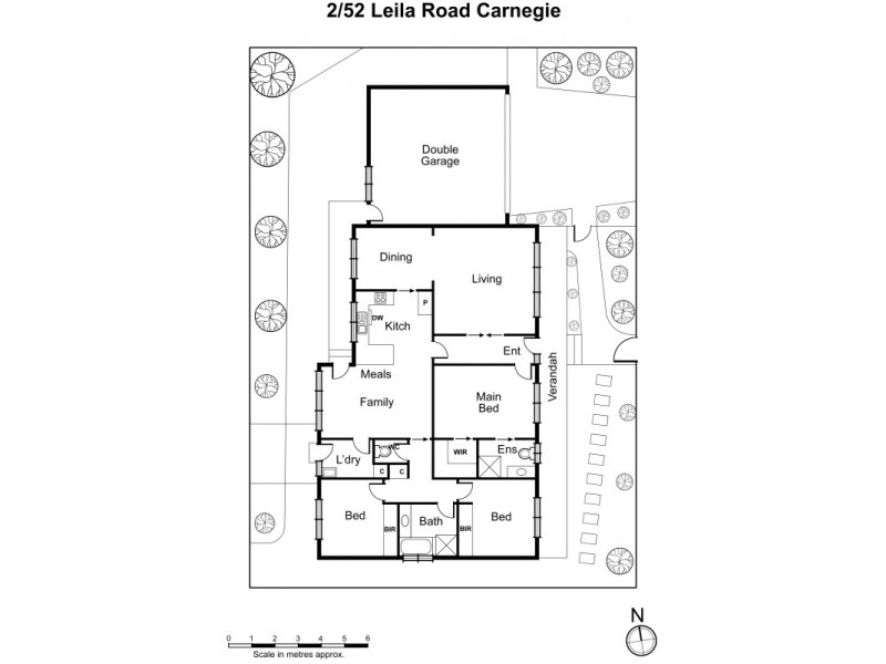 2/52 Leila Road, Carnegie VIC 3163 Floorplan