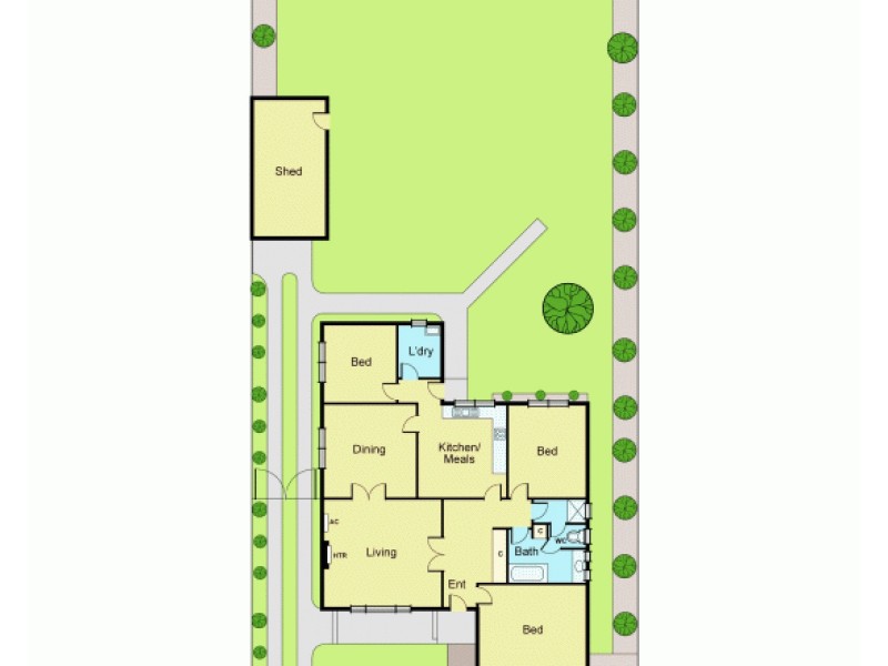 9 Cecil Street, Bentleigh East VIC 3165 Floorplan