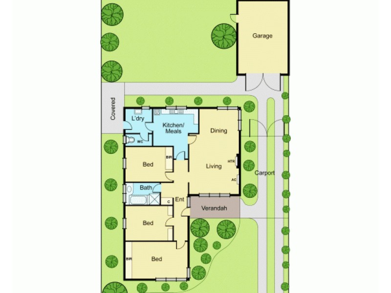 55 Edinburgh Street, Bentleigh East VIC 3165 Floorplan