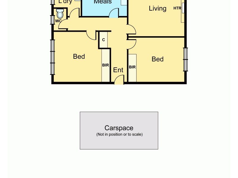 1/9 Barker Street, Cheltenham VIC 3192 Floorplan