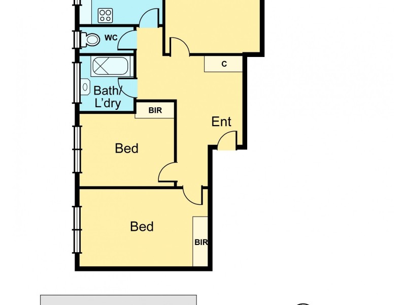 6/121 Tucker Road, Bentleigh VIC 3204 Floorplan