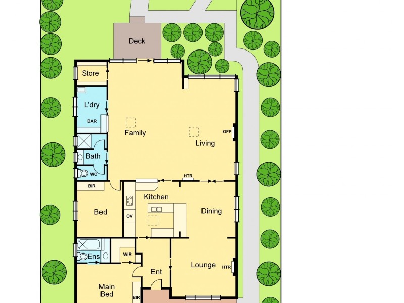 64 Lahona Avenue, Bentleigh East VIC 3165 Floorplan