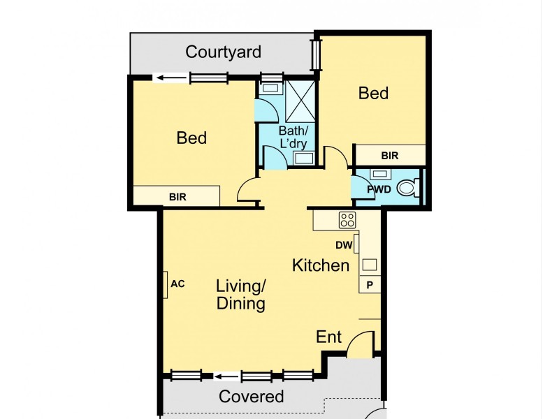 3/39 Rosstown Road, Carnegie VIC 3163 Floorplan