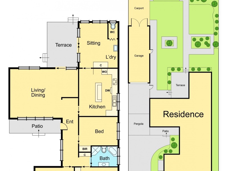 45 Valkstone Street, Bentleigh East VIC 3165 Floorplan