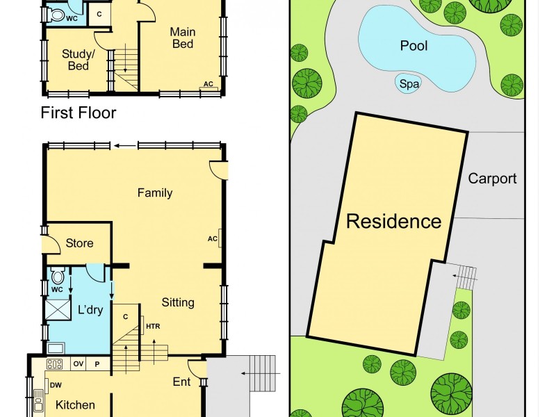 9 Curtin Street, Bentleigh East VIC 3165 Floorplan