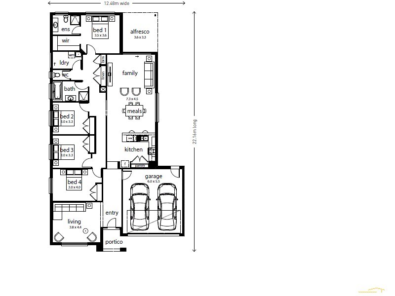 46 Park Avenue (Lot 144), Echuca VIC 3564 Floorplan