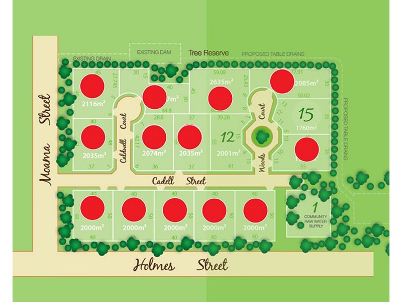 Lots Available Kooyong Parklands crn Moama Street & Holmes Street, Moama NSW 2731