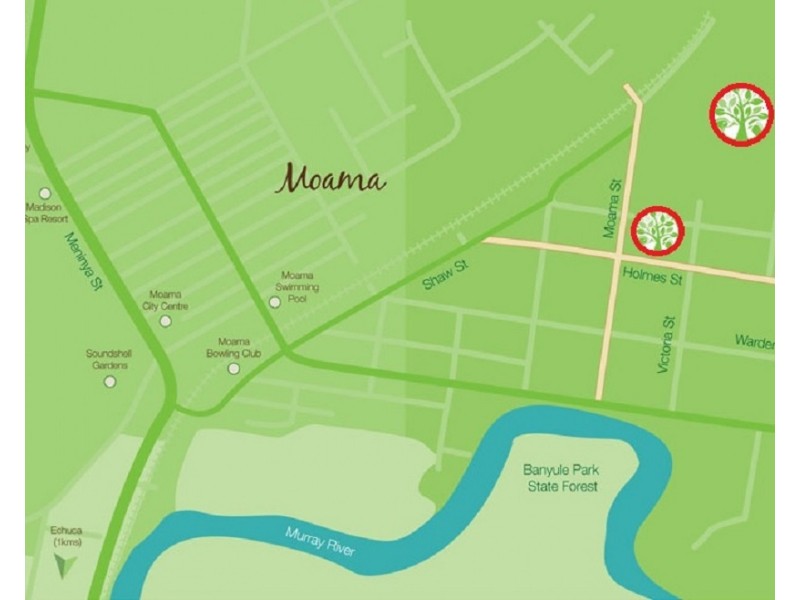Lots Available Kooyong Parklands crn Moama Street & Holmes Street, Moama NSW 2731