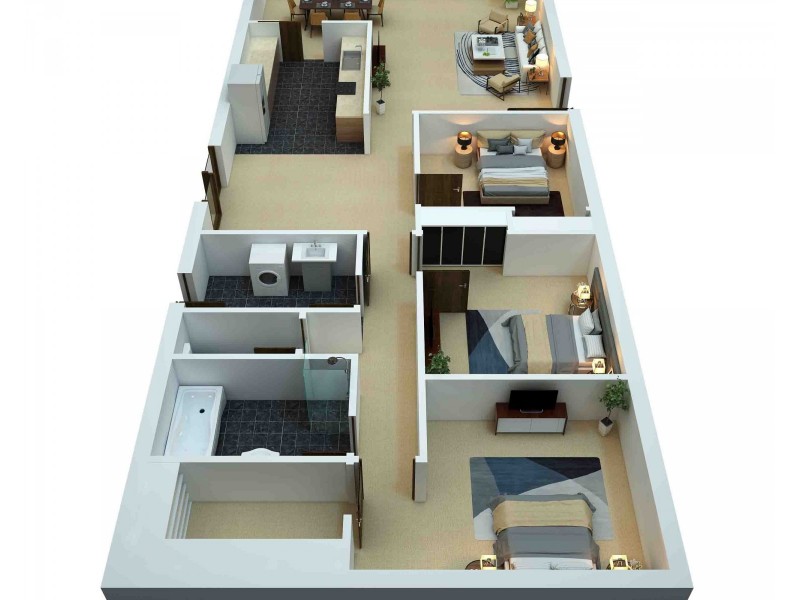 1 Crossen Street, Echuca VIC 3564 Floorplan