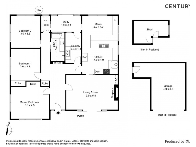 44 Leichardt Street, Echuca VIC 3564 Floorplan