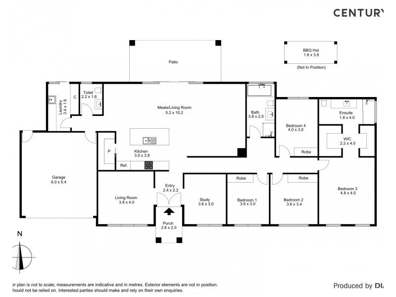 22 Sunset Avenue, Echuca VIC 3564 Floorplan