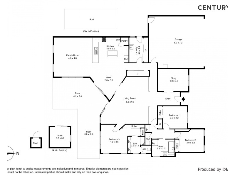 44 Jamieson Drive, Echuca VIC 3564 Floorplan