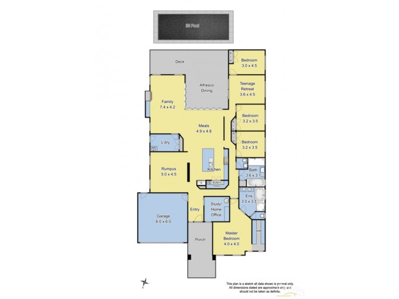 19 Regal Terrace, Mooroolbark VIC 3138 Floorplan