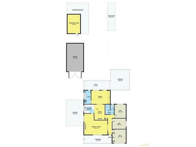 23 Sevenoaks Avenue, Croydon VIC 3136 Floorplan
