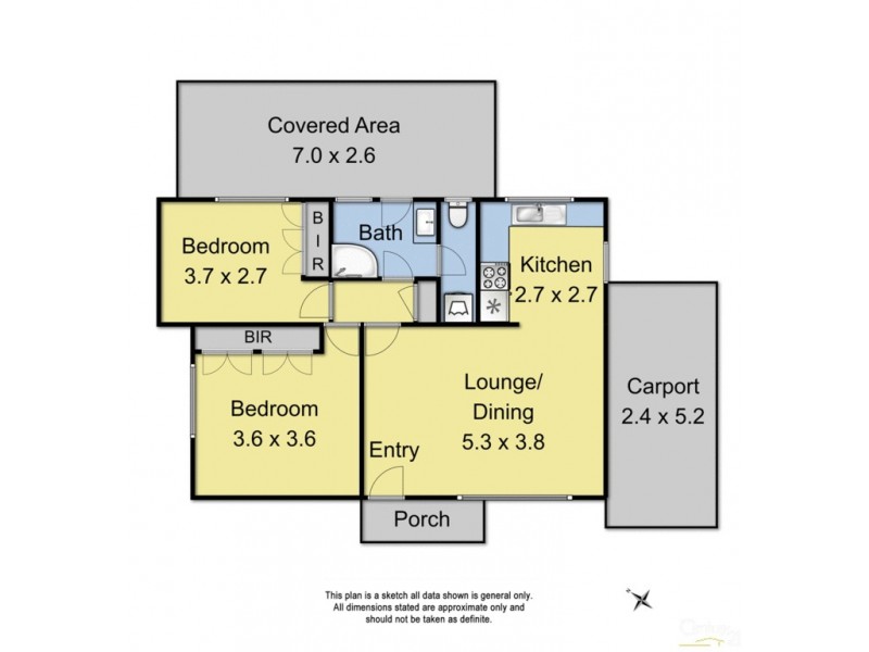 3/7 Barina Crescent, Croydon VIC 3136 Floorplan