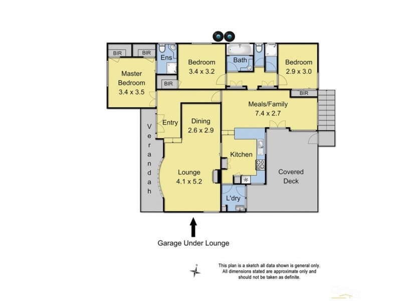 13 Braewood Avenue, Ringwood East VIC 3135 Floorplan