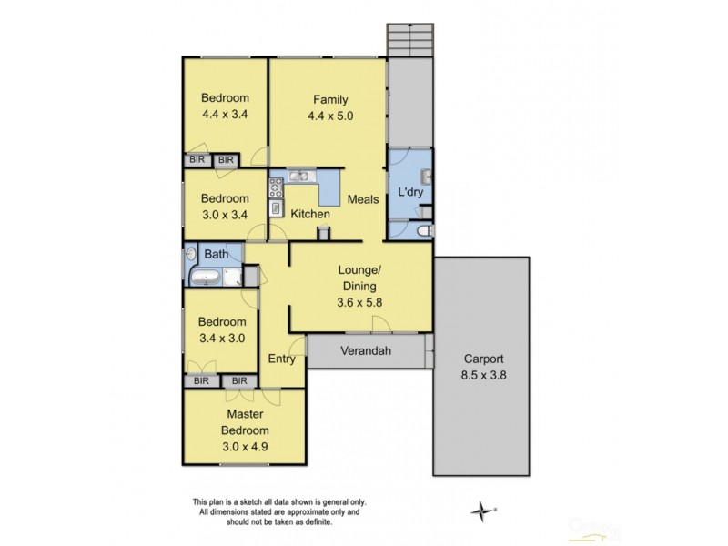 133 Albert Avenue, Boronia VIC 3155 Floorplan