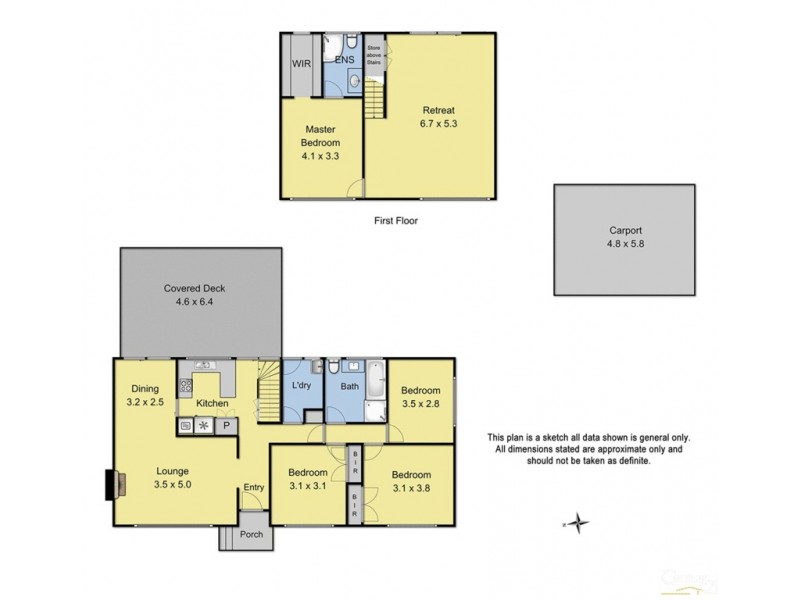 6 Carrington Court, Tecoma VIC 3160 Floorplan