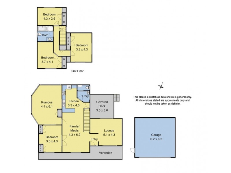 5 Woodridge Close, Montrose VIC 3765 Floorplan