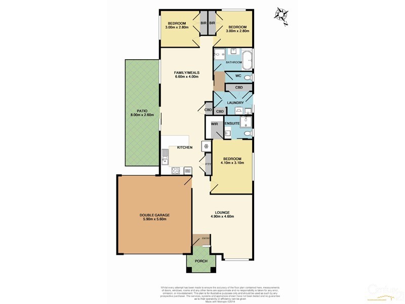 51 Banfield Place, Lyndhurst VIC 3975 Floorplan