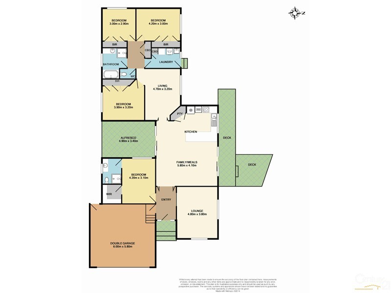 8 Escott Grove, Berwick VIC 3806 Floorplan