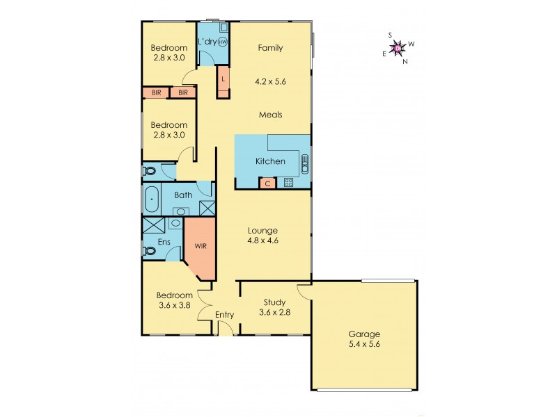 7 Farnborough Way, Berwick VIC 3806 Floorplan