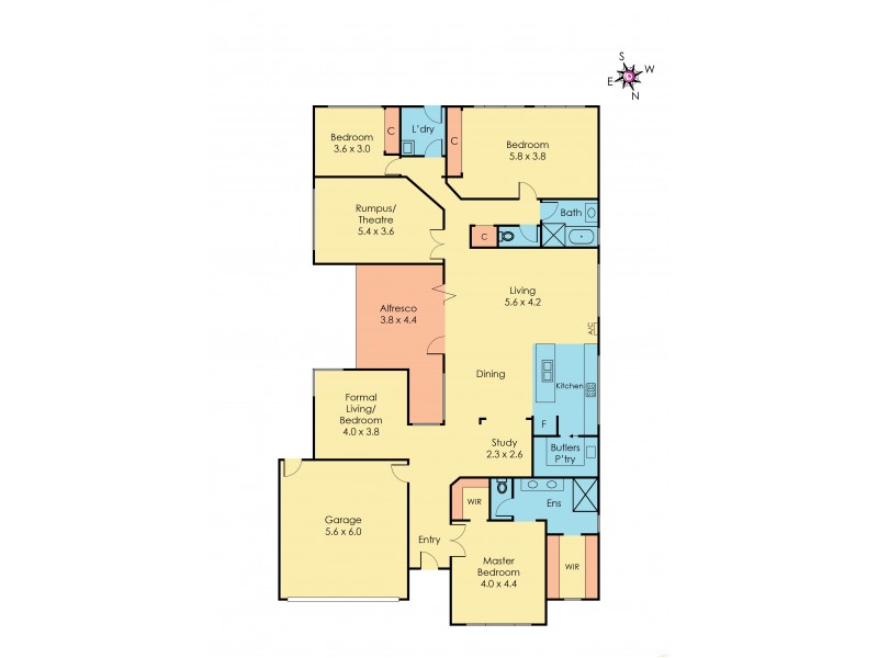 23 Winneke Way, Pakenham VIC 3810 Floorplan