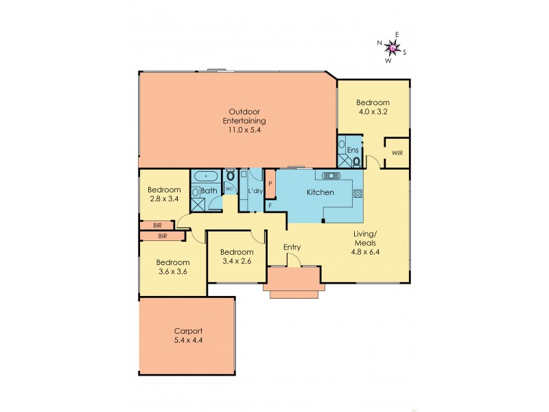 13 Fountain Drive, Narre Warren VIC 3805 Floorplan