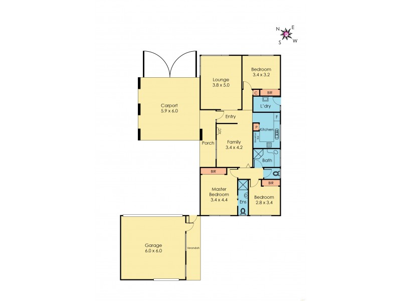 23 Rebecca Street, Doveton VIC 3177 Floorplan