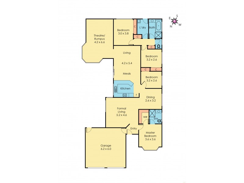 122 Strathaird Drive, Narre Warren South VIC 3805 Floorplan