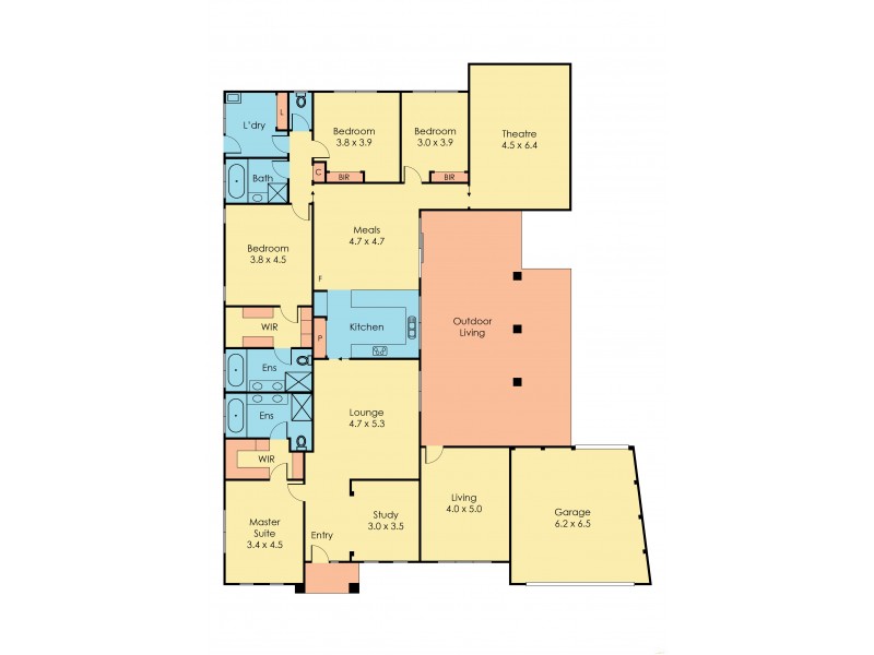 74 Webster Way, Pakenham VIC 3810 Floorplan