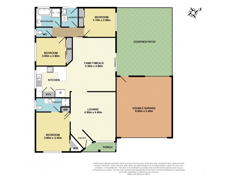 171 Fleetwood Drive, Narre Warren VIC 3805 Floorplan