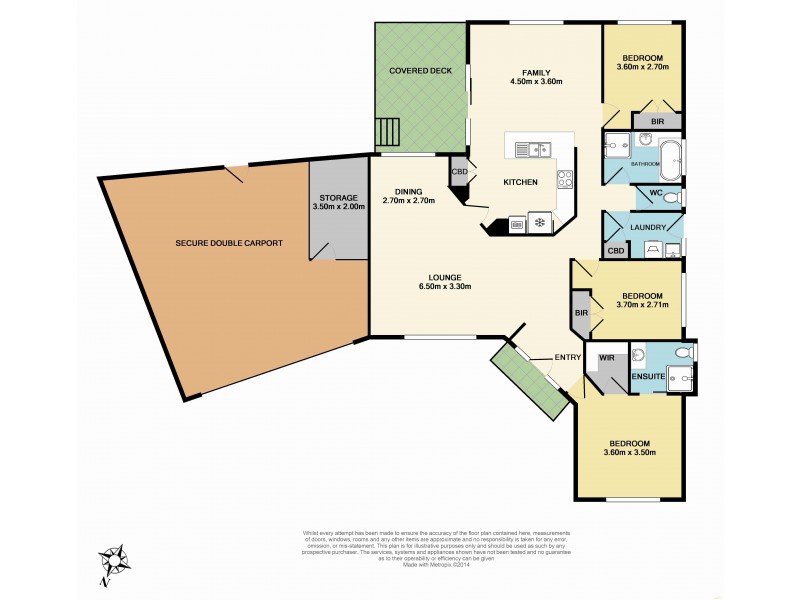 2 Ada Court, Narre Warren VIC 3805 Floorplan