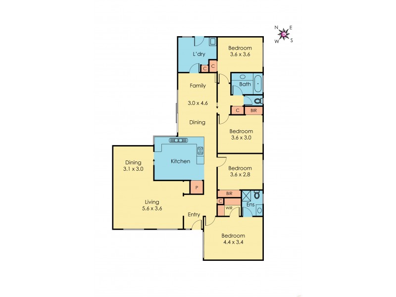 18 Yarrabee Court, Frankston VIC 3199 Floorplan
