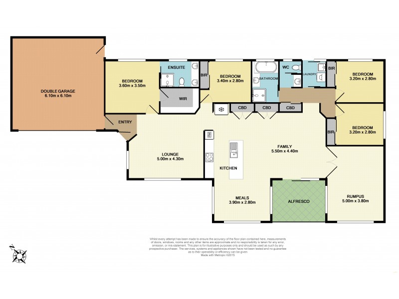 5  Calliandra Court, Berwick VIC 3806 Floorplan