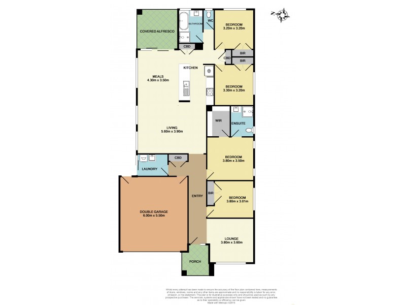 34 Beechtree Way, Cranbourne North VIC 3977 Floorplan