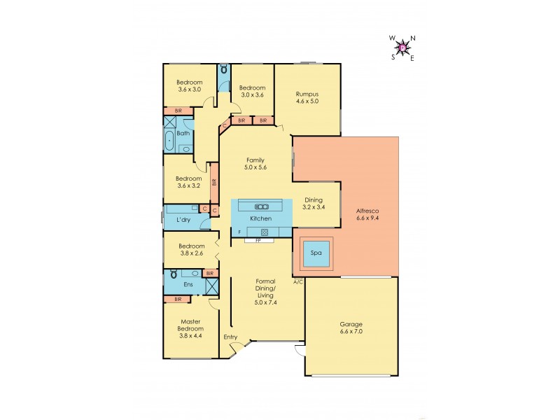 22 Bancroft Avenue, Narre Warren South VIC 3805 Floorplan