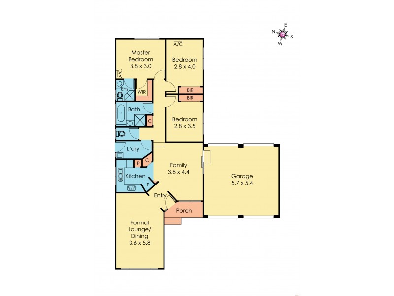 2 Pinto Close, Endeavour Hills VIC 3802 Floorplan