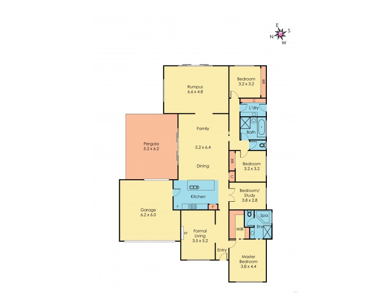 17  Wildflower Crescent, Narre Warren South VIC 3805 Floorplan