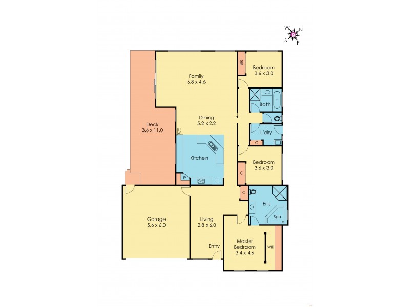 3 Denbigh Court, Berwick VIC 3806 Floorplan