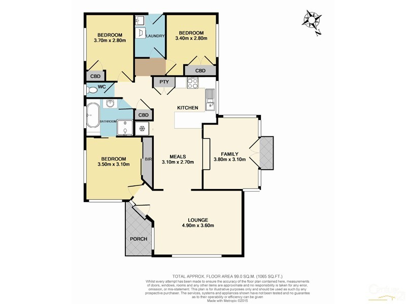 11 Culmara Court, Berwick VIC 3806 Floorplan