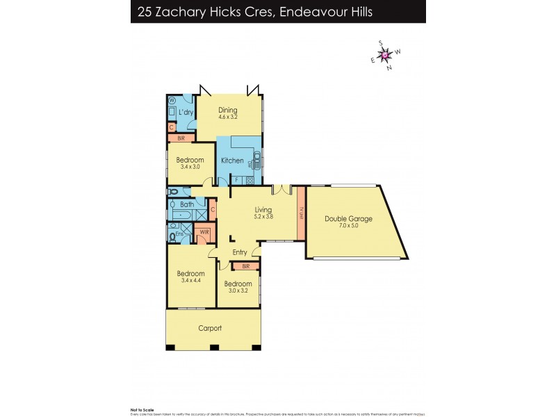 25 Zachary Hicks Crescent, Endeavour Hills VIC 3802 Floorplan