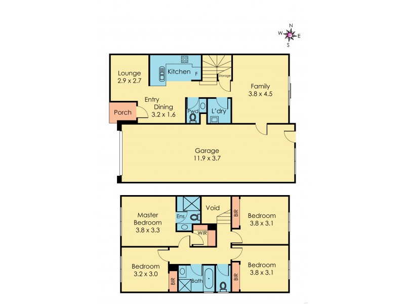 153 Hinrichsen Drive, Hallam VIC 3803 Floorplan