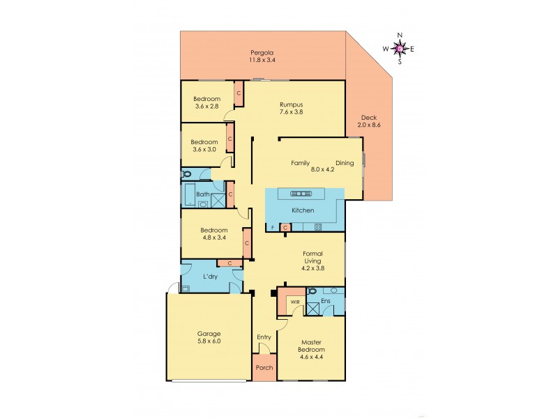 8 Crane Street, Berwick VIC 3806 Floorplan