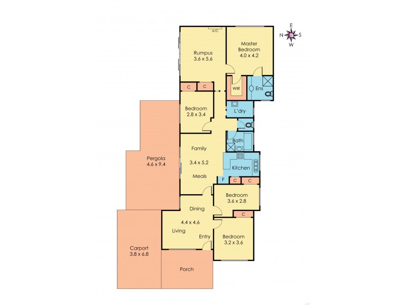 4 Wimmera Court, Berwick VIC 3806 Floorplan