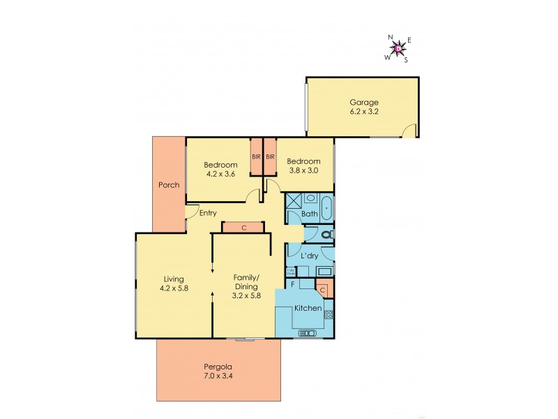 7/95 Old Princes Highway, Beaconsfield VIC 3807 Floorplan